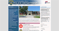 Desktop Screenshot of carbondalepolice.com